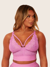 Gia Bralette : Pillow Purple